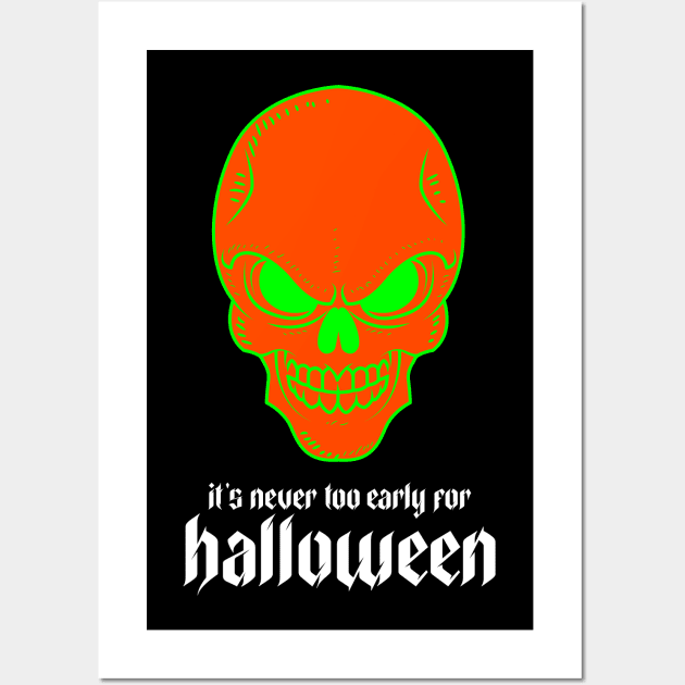 It's Never Too Early for Halloween Wall Art by Dodo&FriendsStore